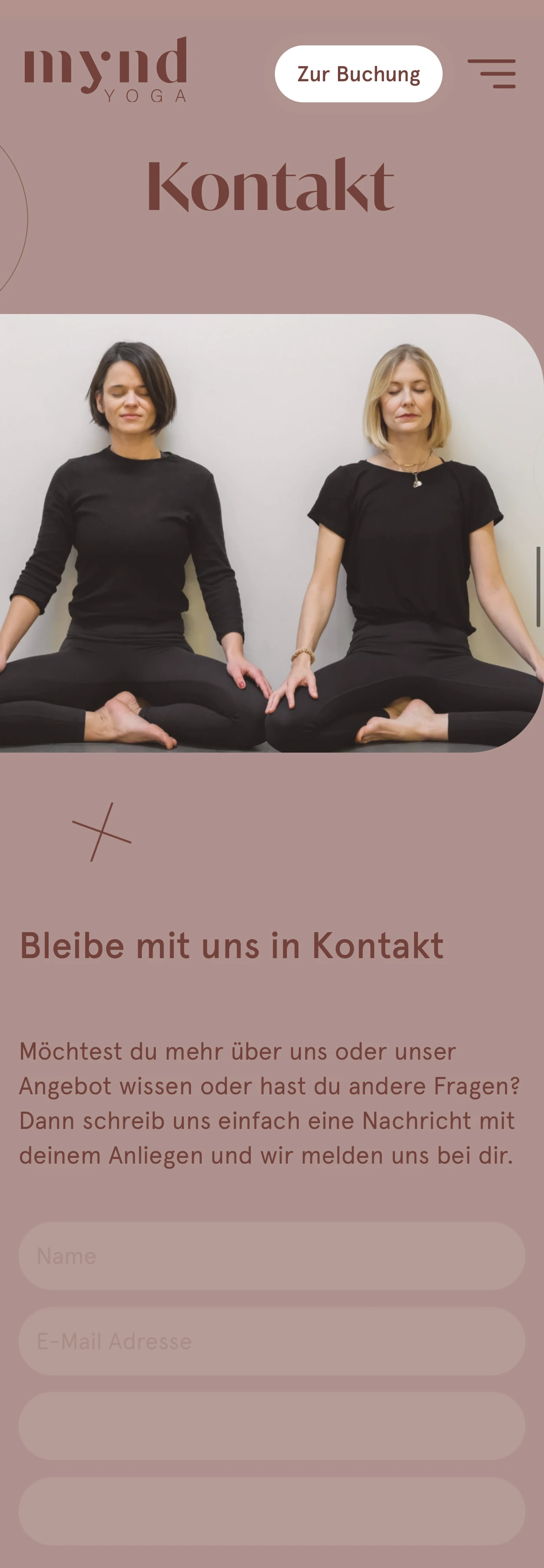 وب‌سایت استودیوی Mynd Yoga 15